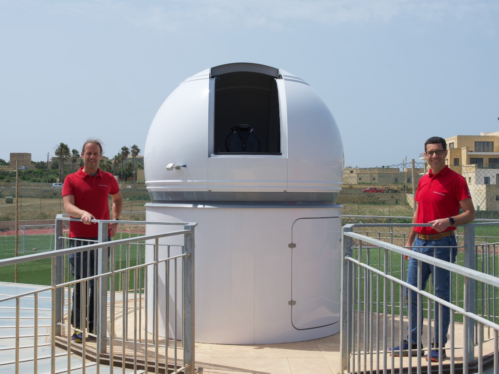COMPACT Observatory Station installed in Gharb, island of Gozo, Malta