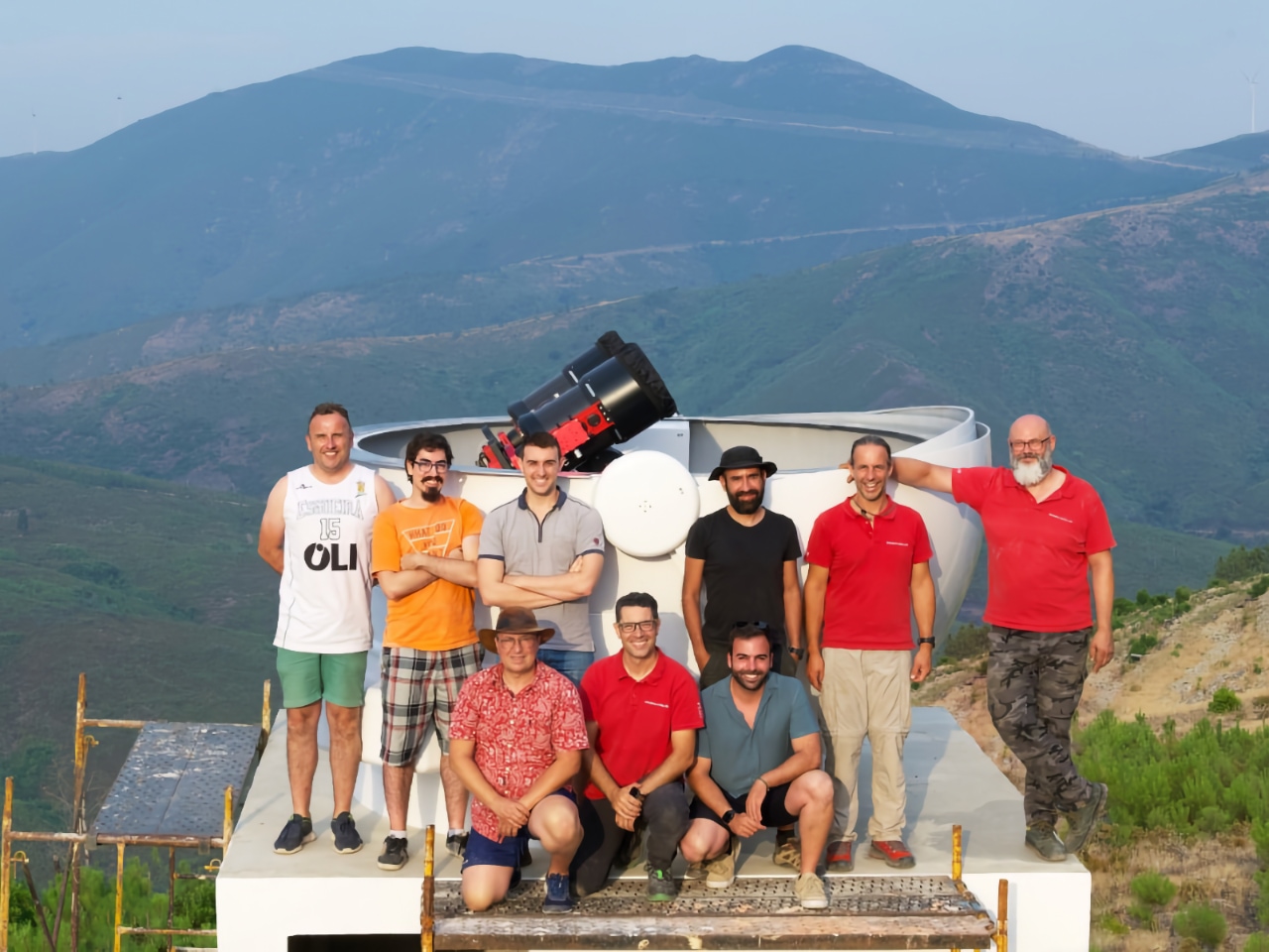 BINO-SSA Observatory Station installed in Pampilhosa da Serra Space Observatory (PASO)