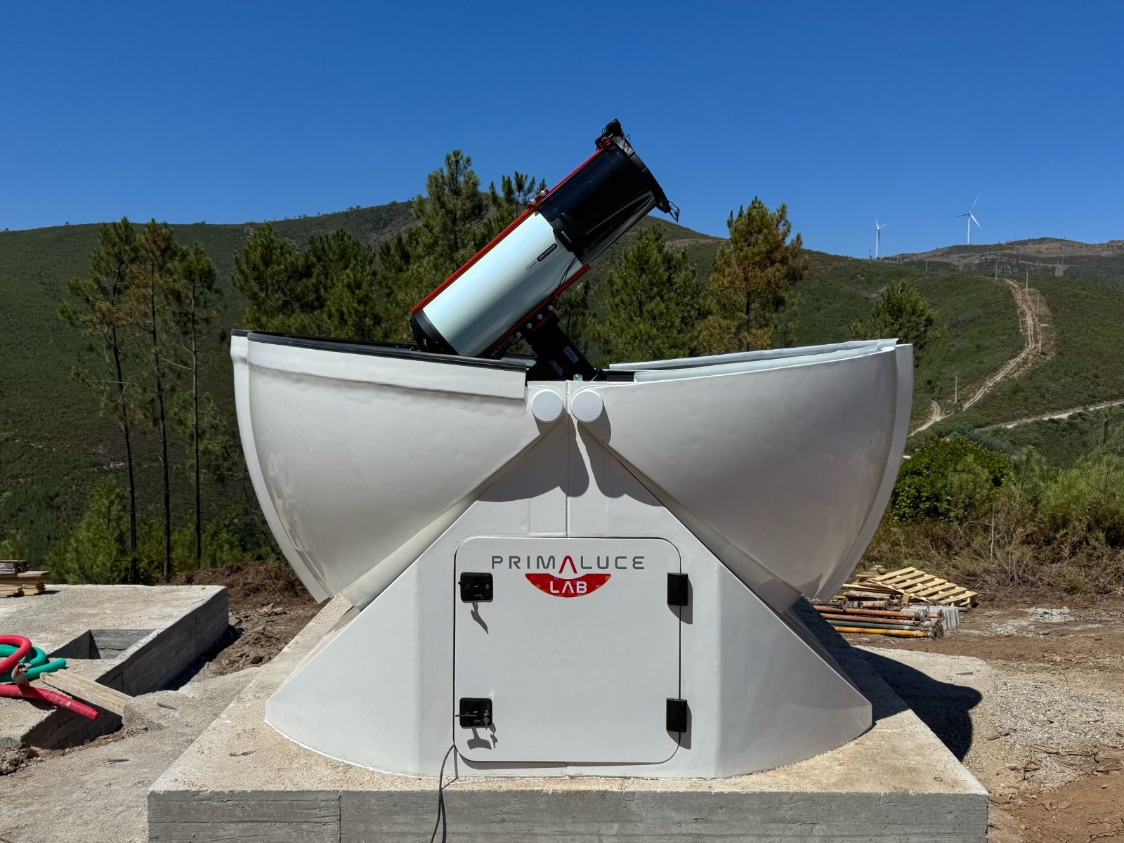 Turnkey astronomical observatory with 3 m dome installed by PrimaLuceLab