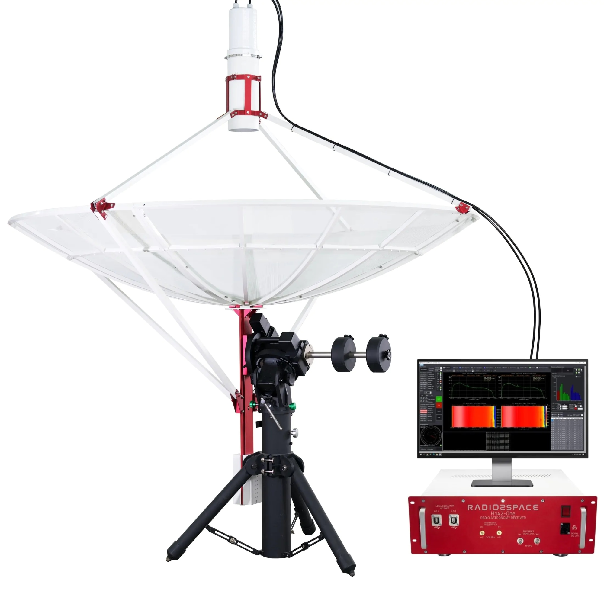 SPIDER 230C compact radio telescope, kit without mount
