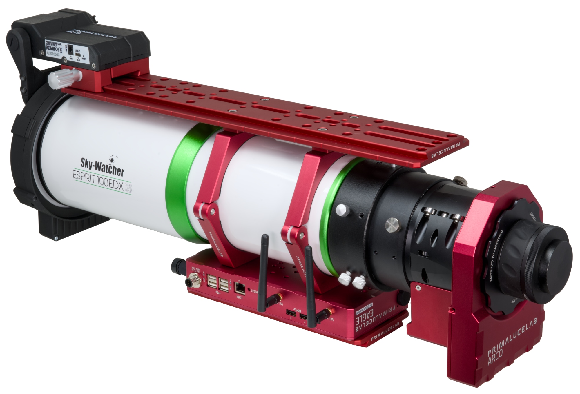 SkyWatcher ESPRIT 100 EDX apochromatic refractor with ESATTO 3 SkyWatcher ESPRIT 100 EDX apochromatic refractor with ESATTO 3