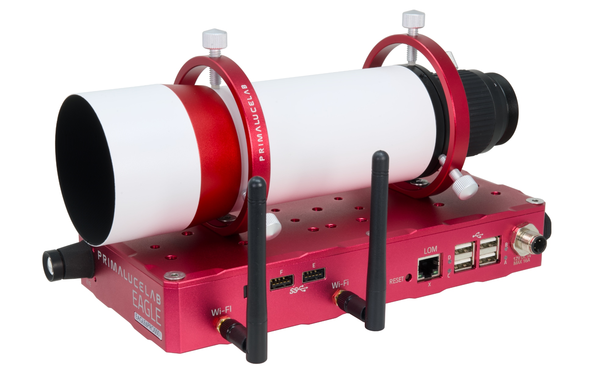 60mm CompactGuide scope with PLUS 80mm guide rings