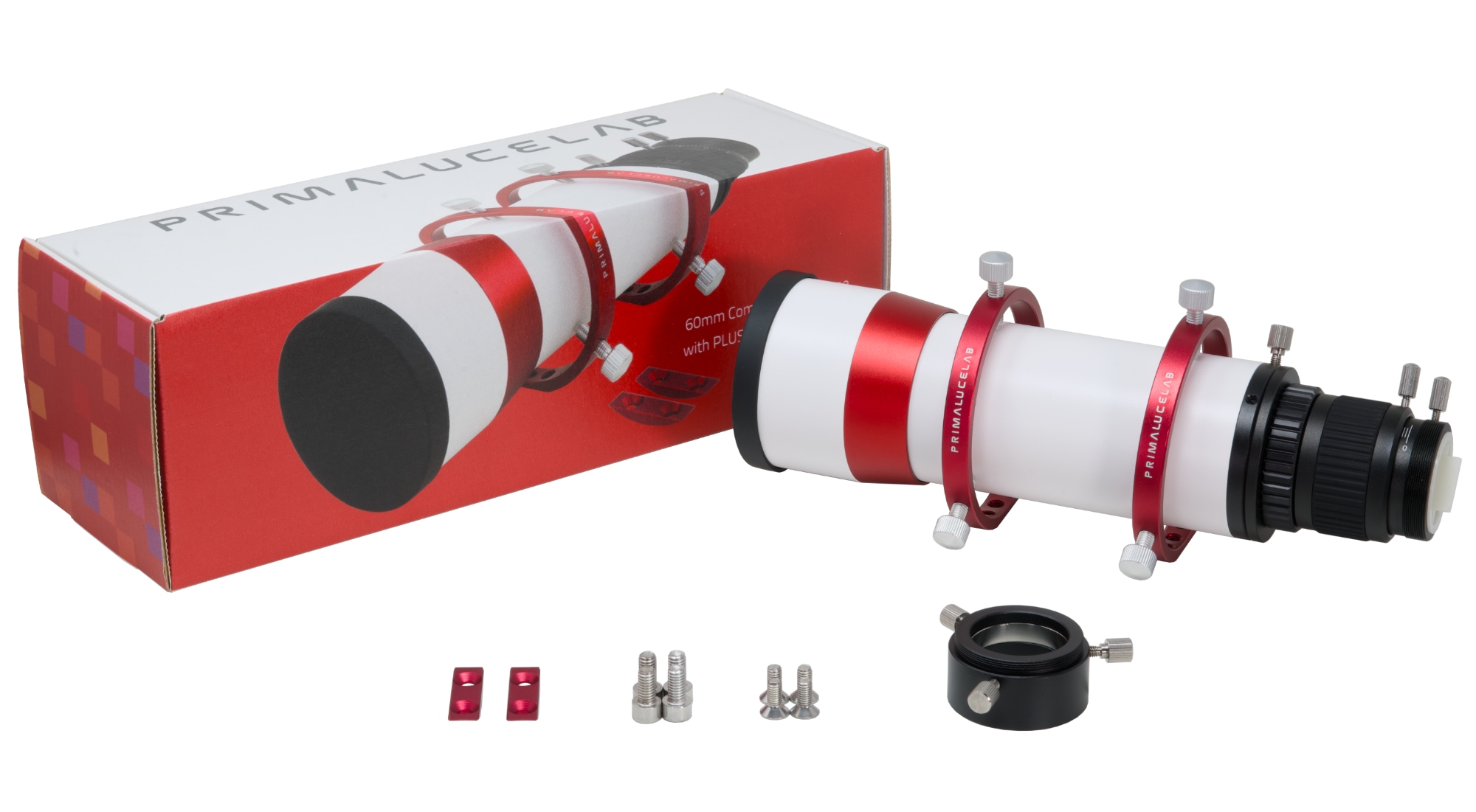 60mm CompactGuide scope with PLUS 80mm guide rings