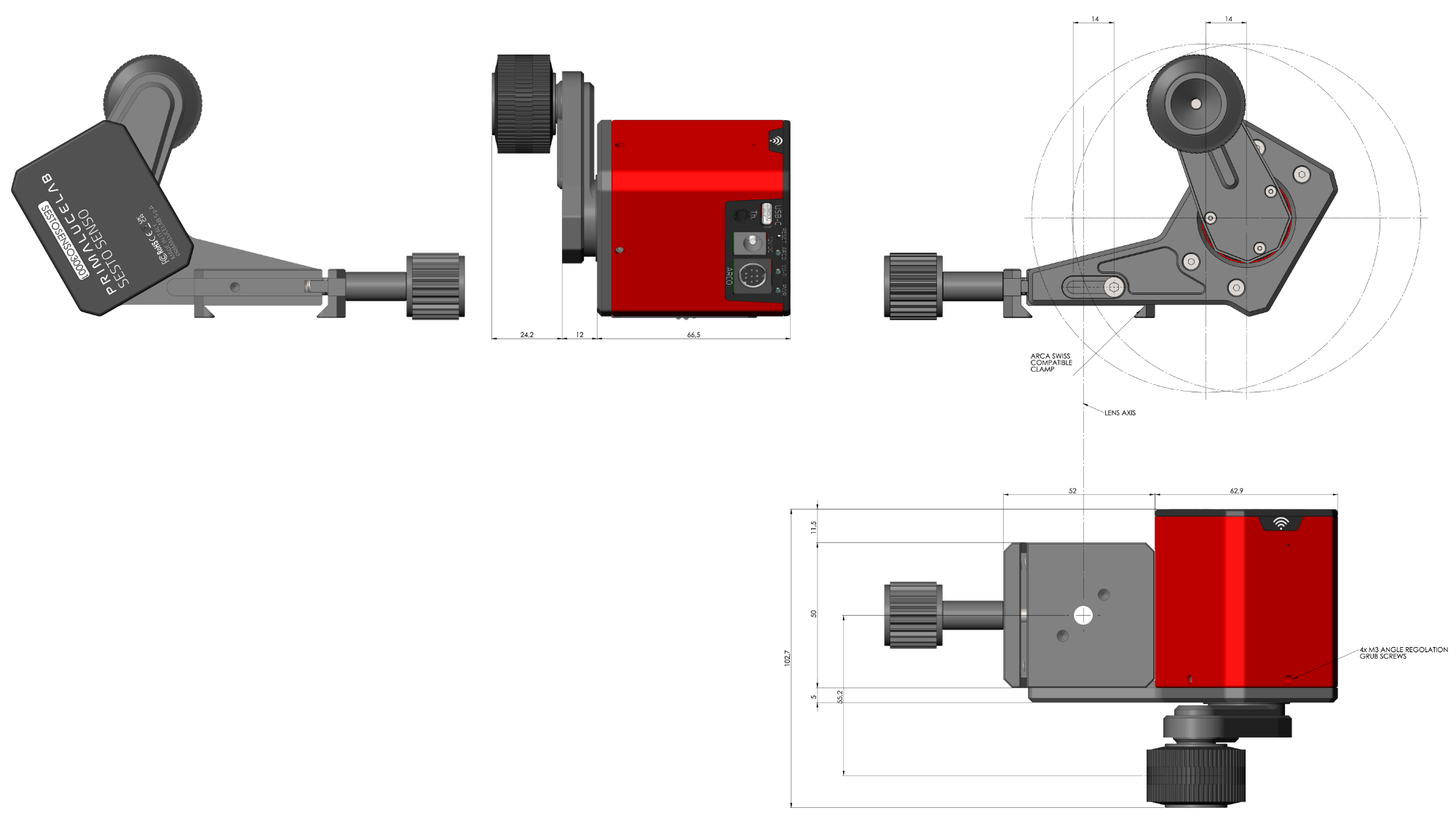 SESTO SENSO 3 LS robotic focusing motor for telephoto lenses