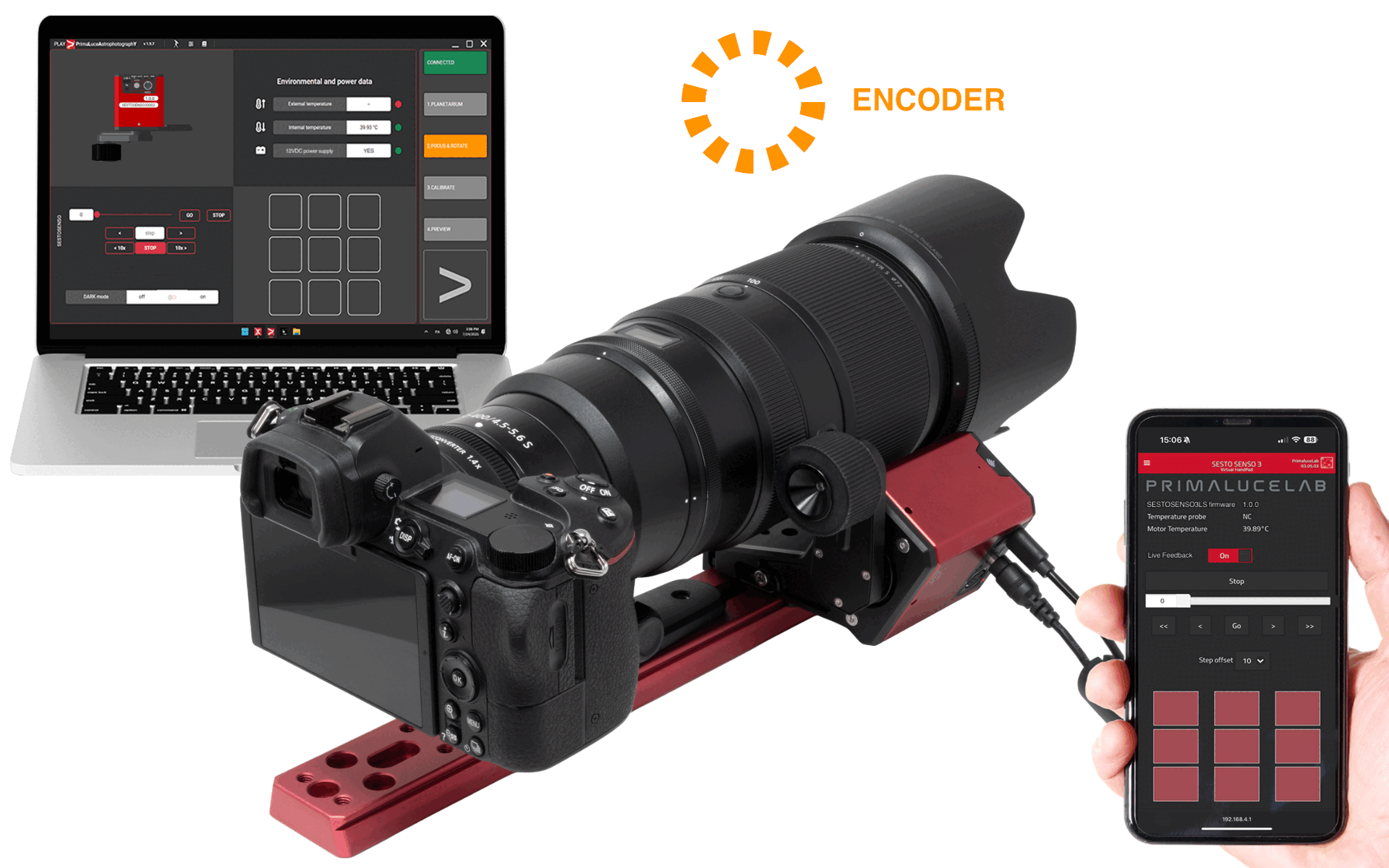 SESTO SENSO 3 LS robotic focusing motor for telephoto lenses
