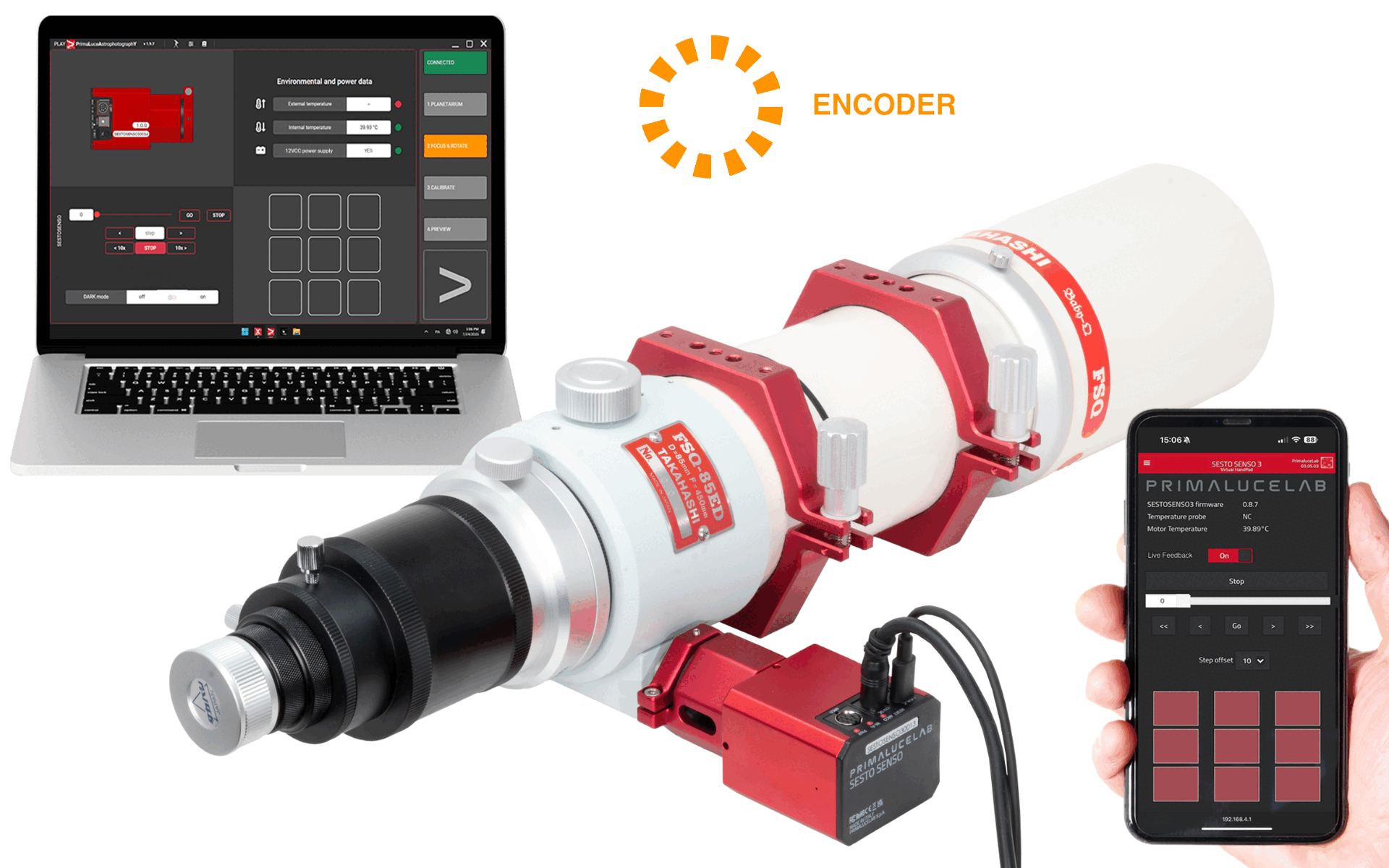 SESTO SENSO 3 robotic focusing motor for external focusers