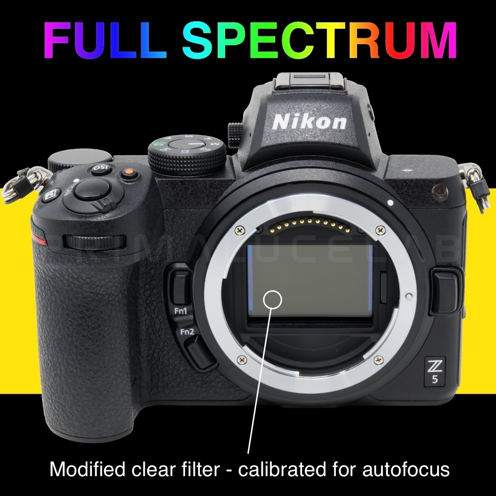 Nikon Z5 Full Spectrum for astronomy, UV and IR photography: Buy online |  Primalucelab.com