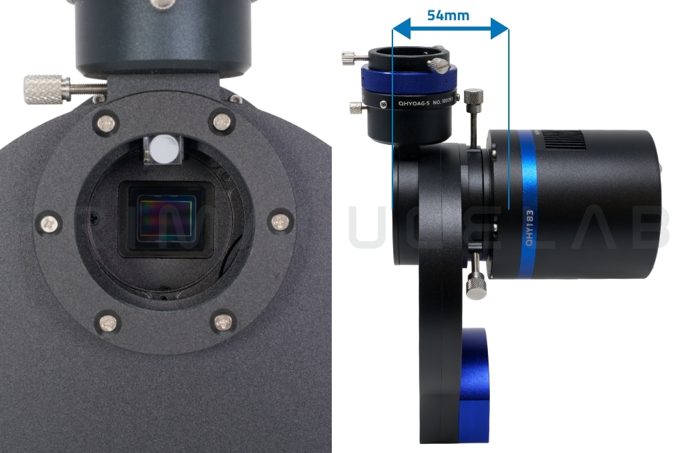 QHYCCD camera QHY183M mono con ruota CFW3S 7x31,8mm e OAG-S QHYCCD camera QHY183M mono con ruota CFW3S 7x31,8mm e OAG-S