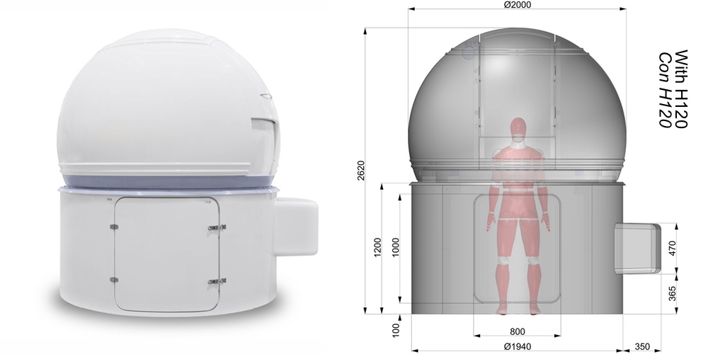 COMPACT Observatory Station con cupola 2m