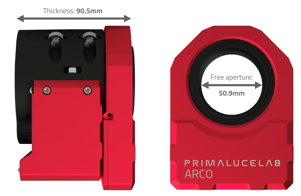 ESATTO 2 focuser with ARCO 2 rotator