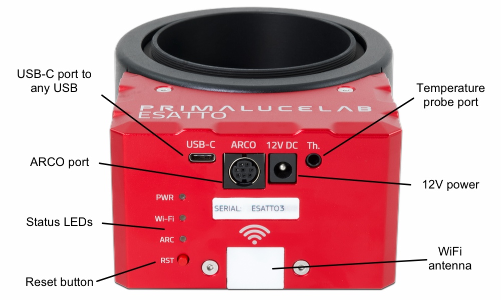 ESATTO 3 robotic focuser