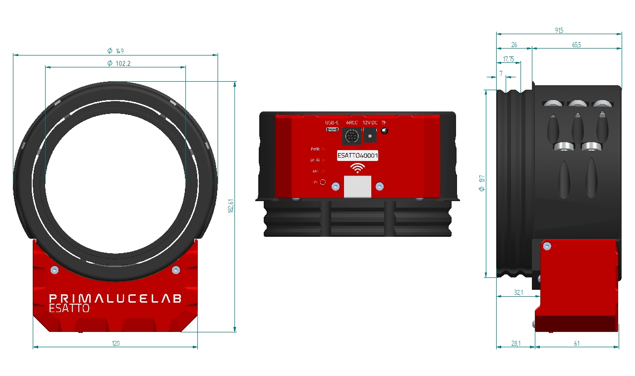 ESATTO 4 robotic focuser