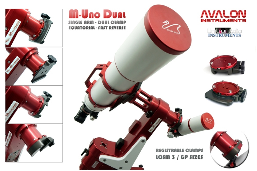 Avalon Instruments Kit flangia Vixen regolabile per M-Uno/M-Zeta Dual