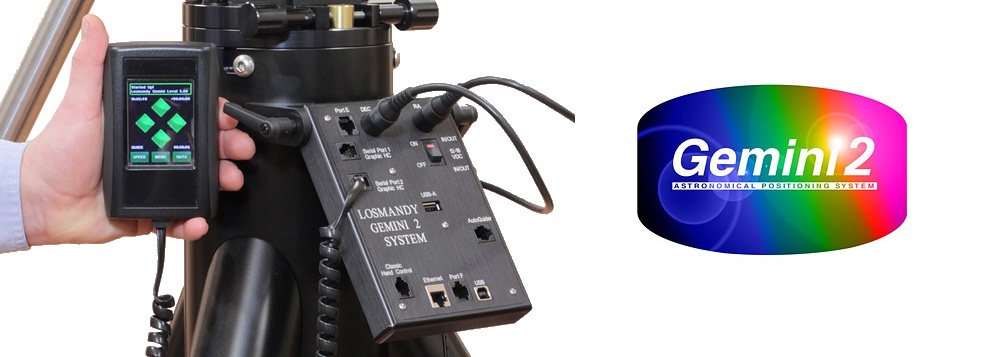 Losmandy montatura GM811GHD con Gemini 2 e treppiede HD Losmandy montatura GM811GHD con Gemini 2 e treppiede HD