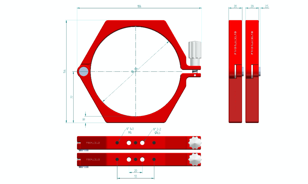 Anelli di supporto PLUS 134mm