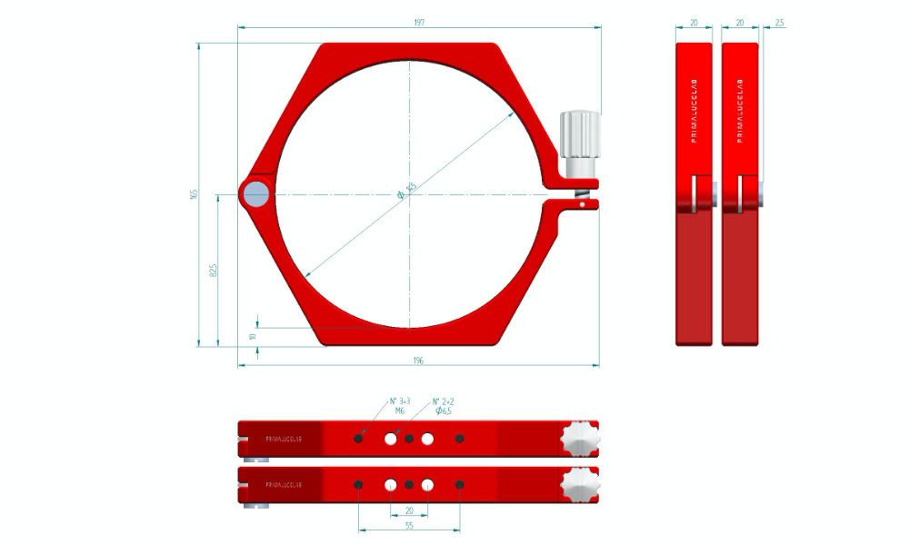 140mm PLUS support rings