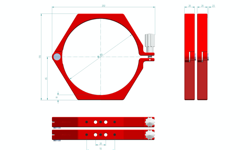 Anelli di supporto PLUS 150mm