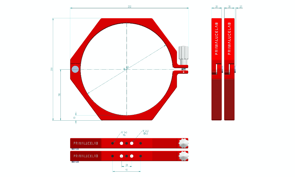 Anelli di supporto PLUS 180mm