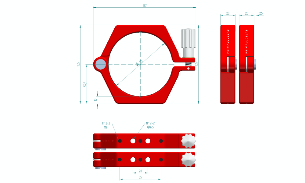 85mm PLUS support rings