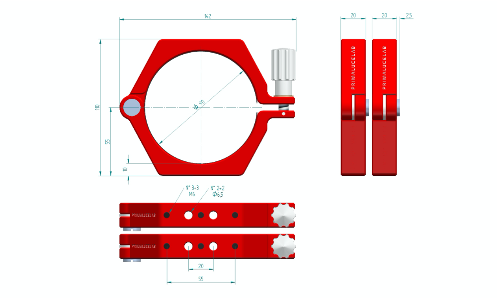 Anelli di supporto PLUS 90mm