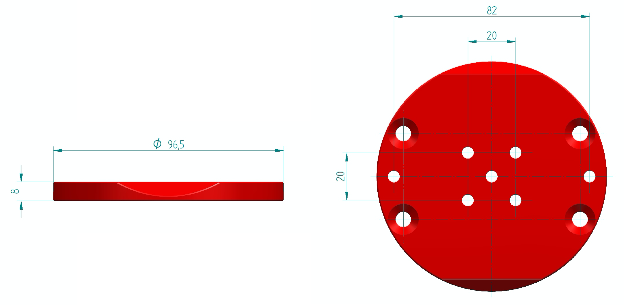 Flangia PLUS per AZ-EQ5