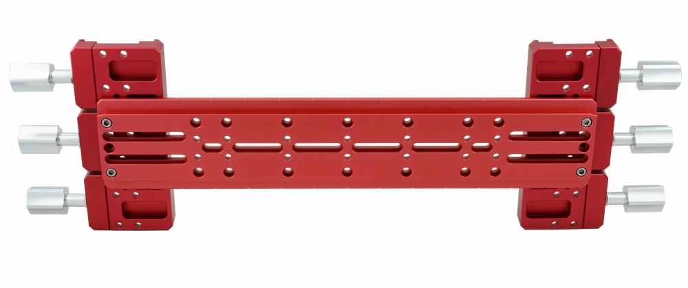 Side by side Losmandy plate 495mm PLUS maxi dovetail clamps