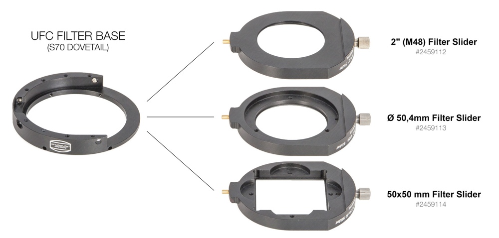 Baader UFC (Universal Filter Changer) with S70 dovetail Baader UFC (Universal Filter Changer) with S70 dovetail