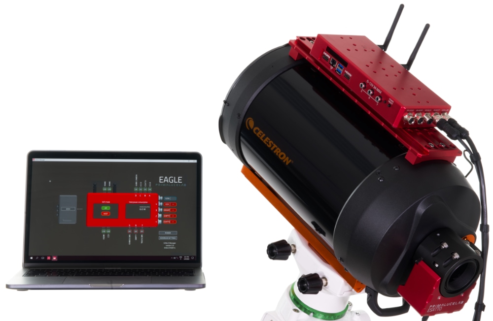 Celestron C8 computerized telescope with EQ6-R and EAGLE Celestron C8 computerized telescope with EQ6-R and EAGLE