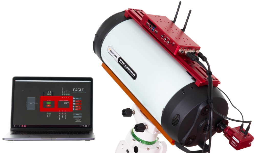 Celestron RASA 8 computerized telescope with EQ6-R and EAGLE Celestron RASA 8 computerized telescope with EQ6-R and EAGLE