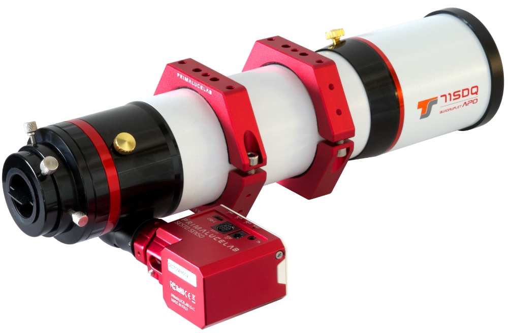 TS-Optics rifrattore apocromatico 71SDQ 71mm f/6.3 quadrupletto con SESTO SENSO TS-Optics rifrattore apocromatico 71SDQ 71mm f/6.3 quadrupletto con SESTO SENSO
