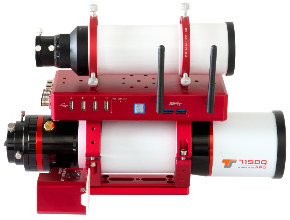 TS-Optics rifrattore apocromatico 71SDQ 71mm f/6.3 quadrupletto con SESTO SENSO TS-Optics rifrattore apocromatico 71SDQ 71mm f/6.3 quadrupletto con SESTO SENSO