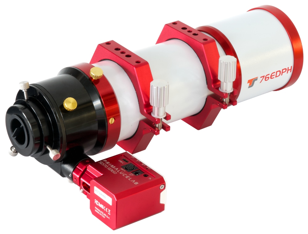 TS-Optics rifrattore apocromatico 76EDPH 76mm f/4.5 sestupletto con SESTO SENSO TS-Optics rifrattore apocromatico 76EDPH 76mm f/4.5 sestupletto con SESTO SENSO