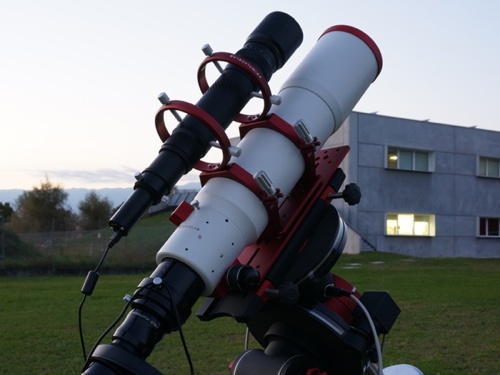 Autoguide flexures: PLUS guide rings allow to support the guide telescope preventing dangerous flexures.