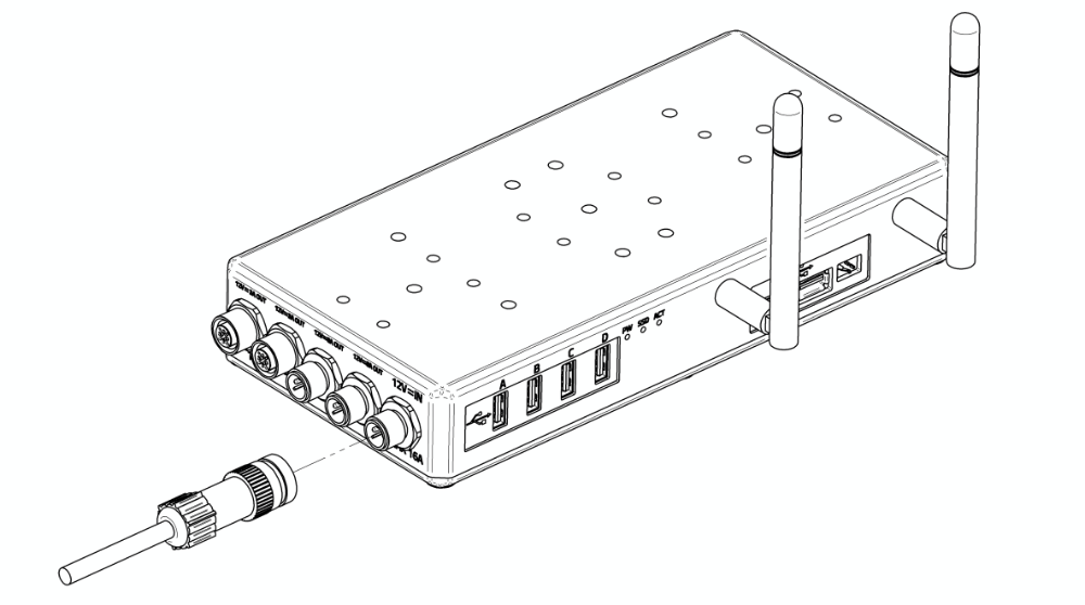 Primo utilizzo di EAGLE: accensione e attivazione della rete wireless