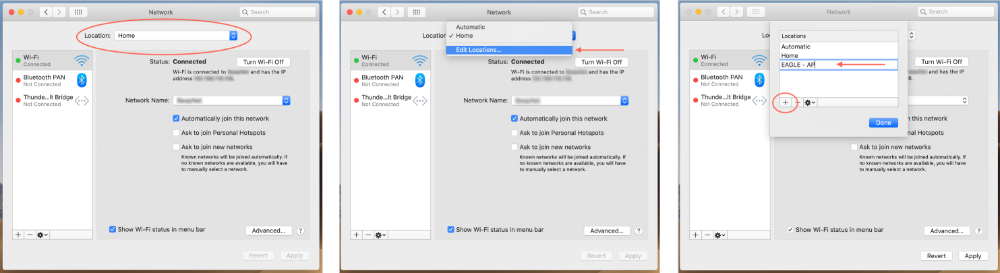 Primo utilizzo di EAGLE: impostare il controllo remoto da un computer Mac