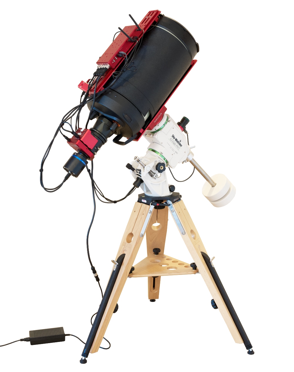 EAGLE si spegne improvvisamente durante l’uso: un telescopio alimentato da EAGLE collegato all'alimentatore 12,8V