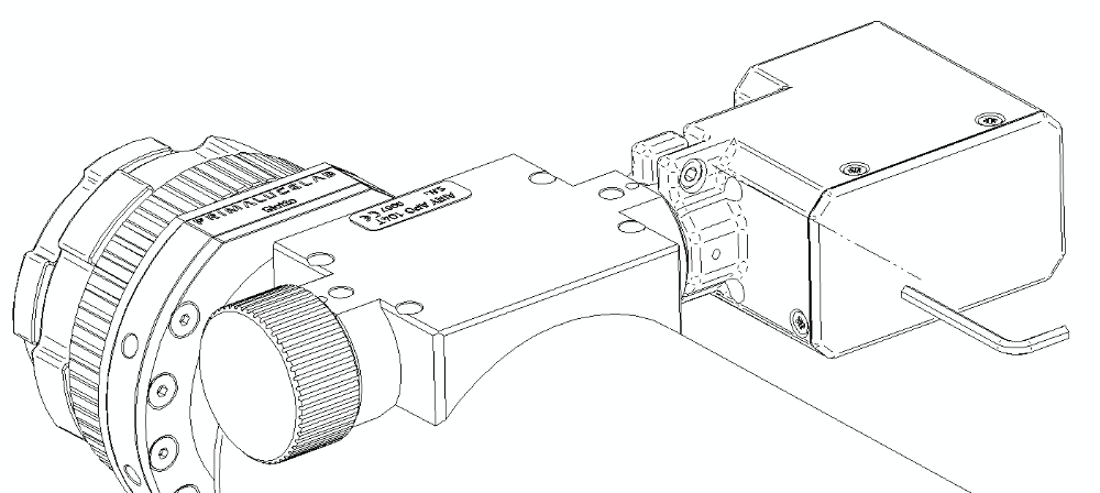 Installing SESTO SENSO on your focuser: fix the large screw that fix the outer ring of SESTO SENSO to your focuser.
