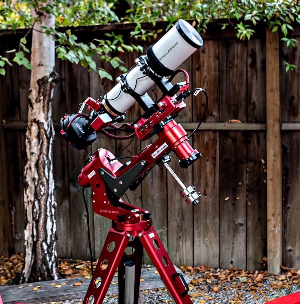 PrimaLuceLab interviews advantages of using EAGLE in astrophotography: Gauthier's telescope