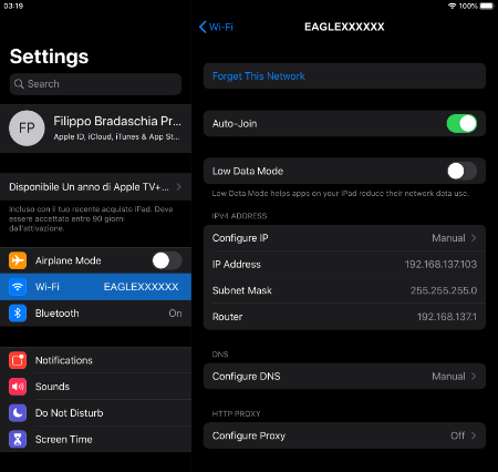 Primo utilizzo di EAGLE: controllo remoto da iPhone o iPad