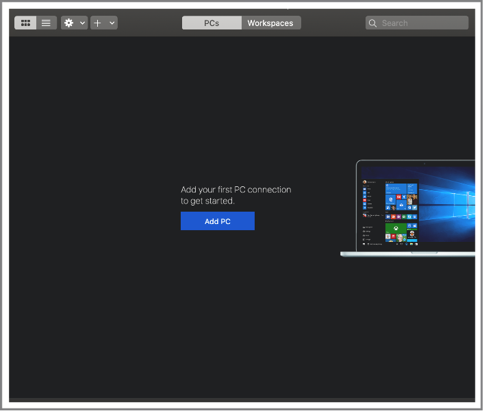 Primo utilizzo di EAGLE: impostare il controllo remoto da un computer Mac