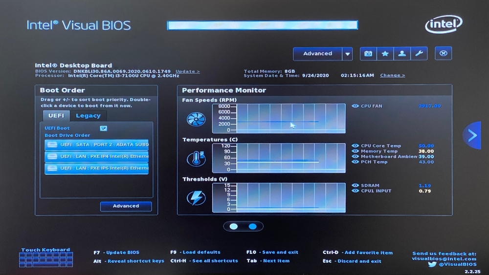 How to configure EAGLE to automatically start when power is restored