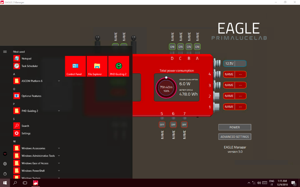 Installing Windows software in your EAGLE: your preferred software will be added to your START menu